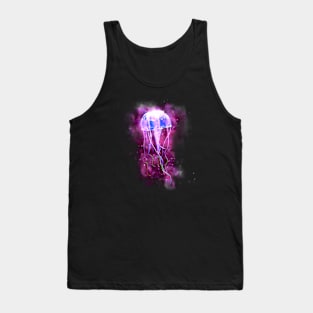 Glowing Jellyfish (Pink Vers) Tank Top